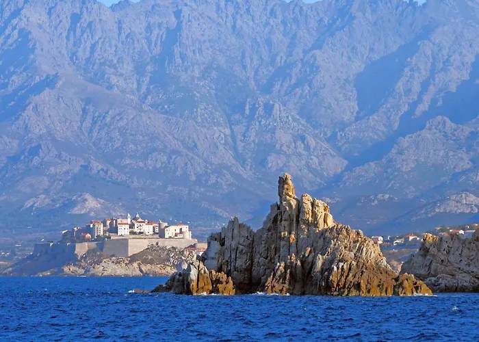 Maison De Enchantee A Avec Vue Sur Et Montagne Ferienhaus Calvi (Corsica)
